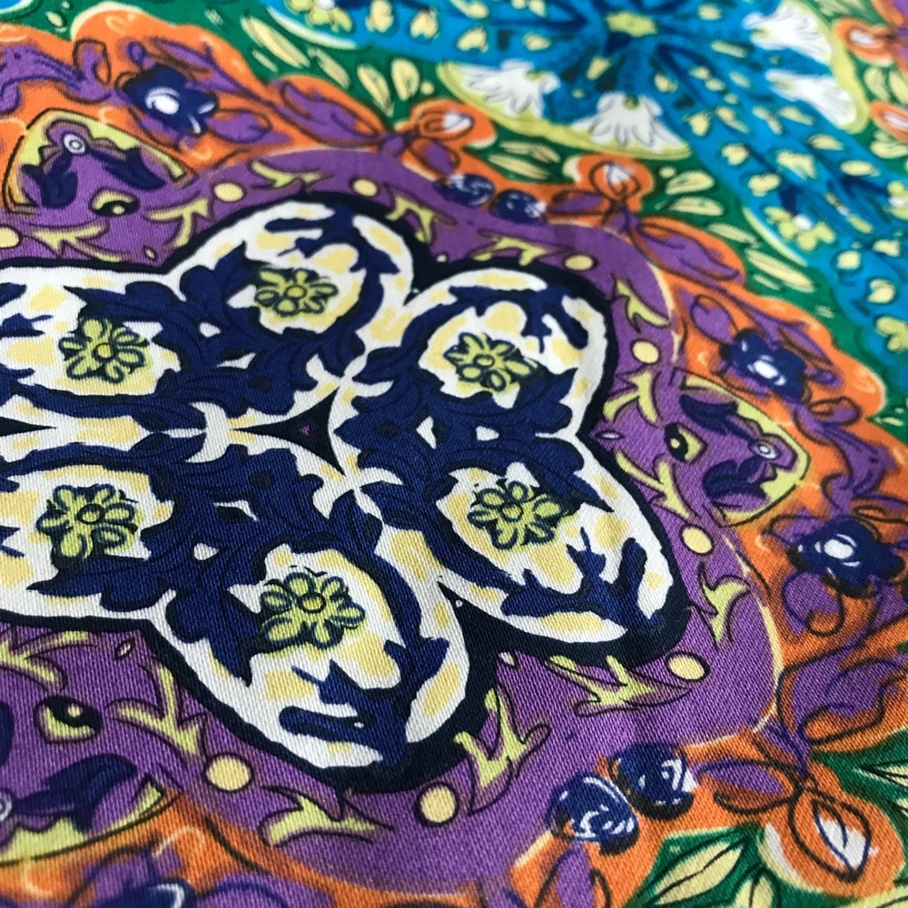 Kaleidoscope Print Pencil Skirt - Picture 5 of 12